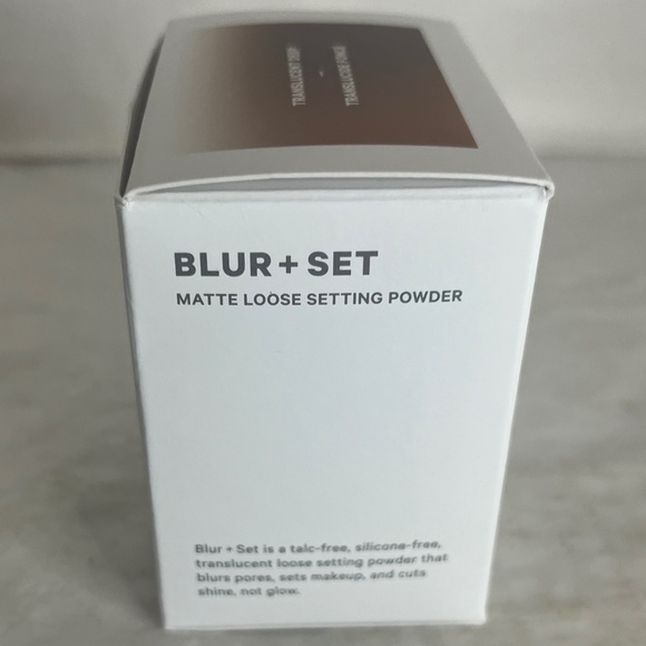 MILK MAKEUP BLUR+SET TRANSLUCENT DEEP 0.87ozMATTE LOOSE SETTING POWDER BOX NEW - Picture 4 of 5